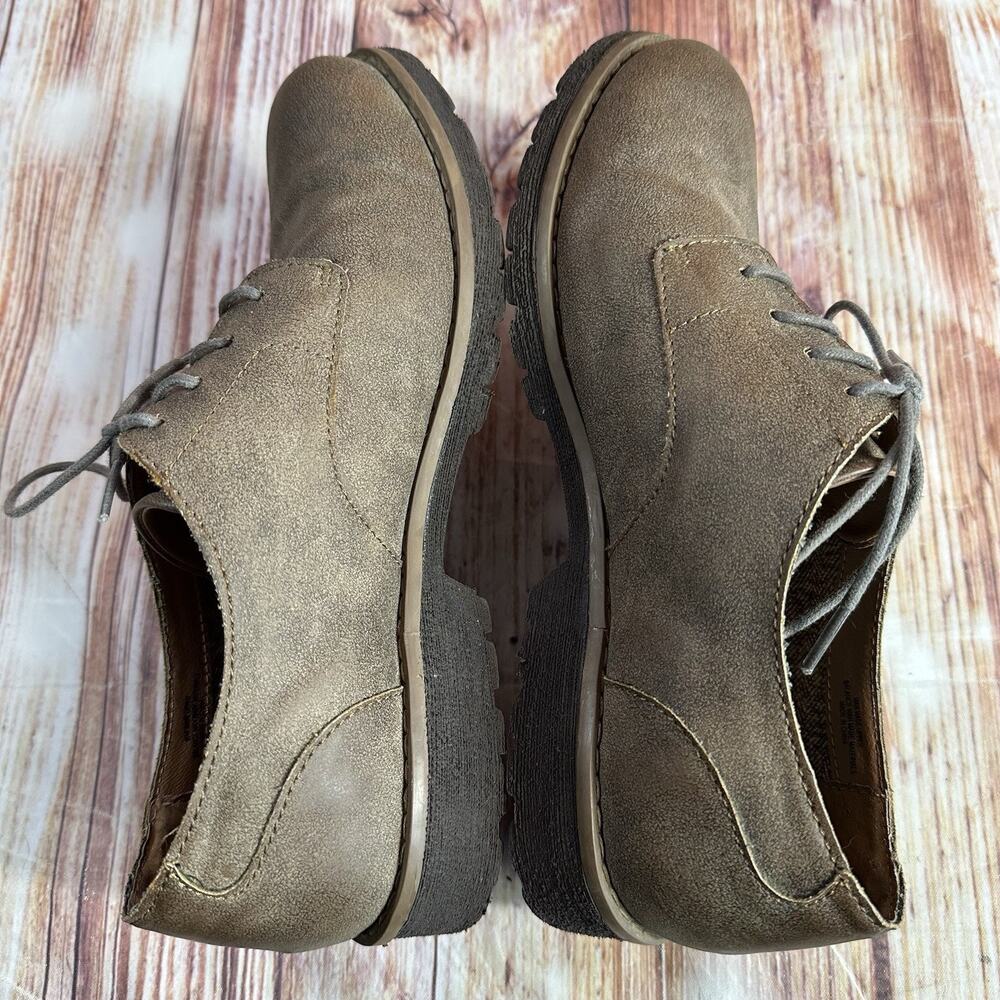 Brogues By BOC Womens Size 8 M Brown Leather Lightweight Shoes Oxfords - Picture 6 of 10